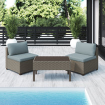 Belham Living Braylen All Weather Wicker Outdoor Chat Set Wayfair